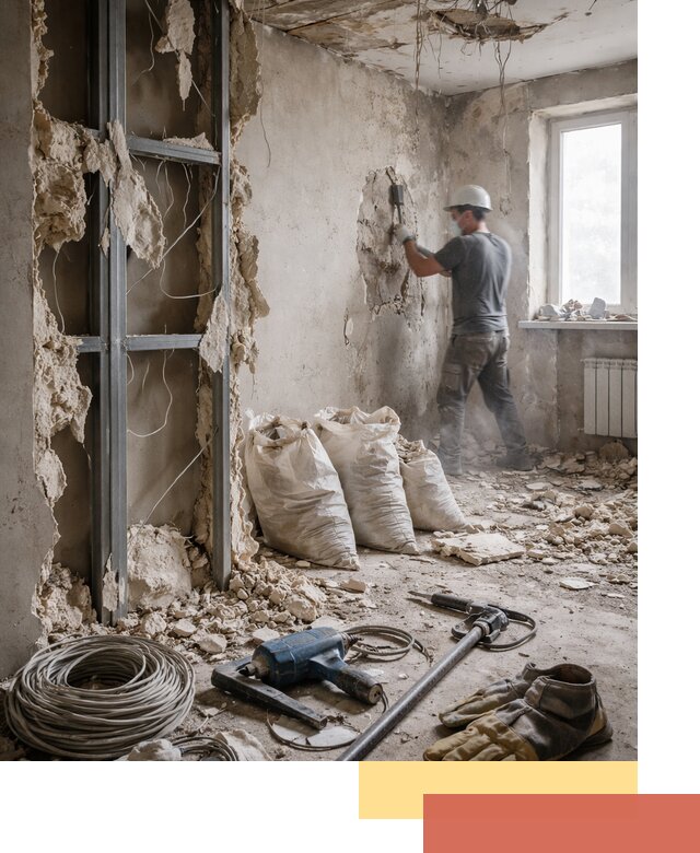 Профессиональный демонтаж зданий и конструкций в Азнакаево