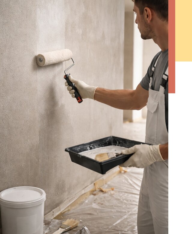 Грунтовка стен в Азнакаево от 2258 руб. м2 — быстро, недорого, с материалом | ОТДЕЛОЧНИК-Знк