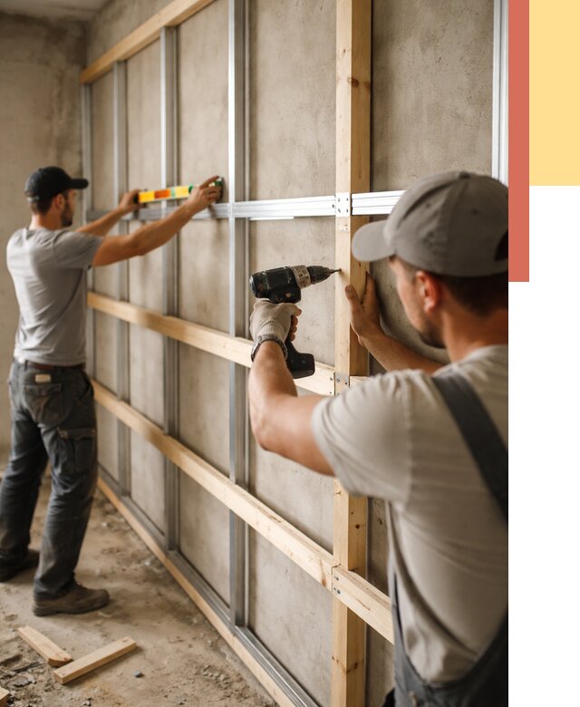 Устройство обрешетки под панели в Азнакаево от 2155 руб. — монтаж под ключ | ОТДЕЛОЧНИК-Знк