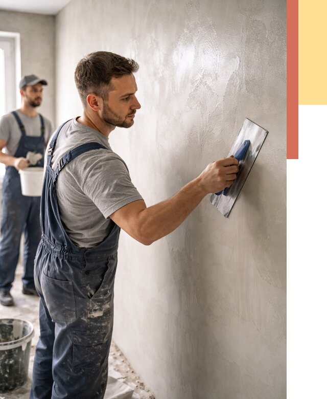 Глянцевание штукатурки стен в Азнакаево от 7697 руб. — услуги и затирка | ОТДЕЛОЧНИК-Знк