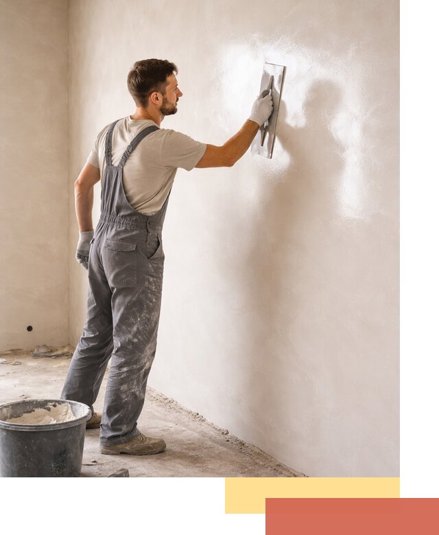 Глянцевание штукатурки стен в Азнакаево профессионально и быстро