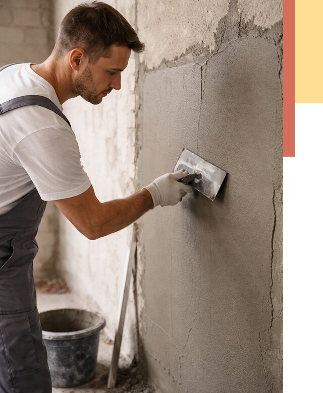 Штукатурка стен под плитку в Азнакаево от 4310 руб./м2 — выравнивание под плитку | ОТДЕЛОЧНИК-Знк