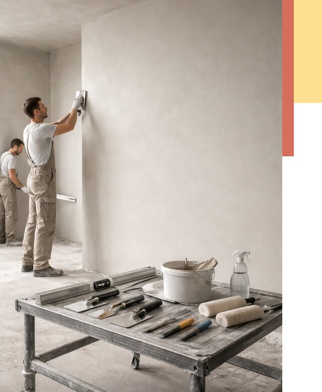 Штукатурка стен под покраску в Азнакаево от 4618 руб./м² — качественно и недорого | ОТДЕЛОЧНИК-Знк