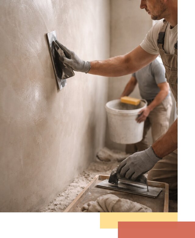 Нанесение марокканской штукатурки таделакт в Азнакаево