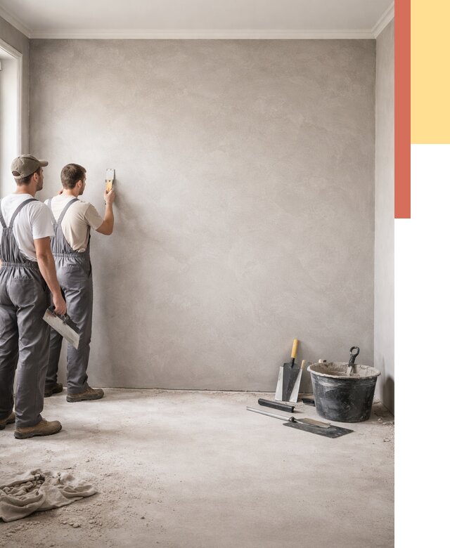 Микробетон на стены в Азнакаево от 1283 руб. — нанесение и отделка | ОТДЕЛОЧНИК-Знк