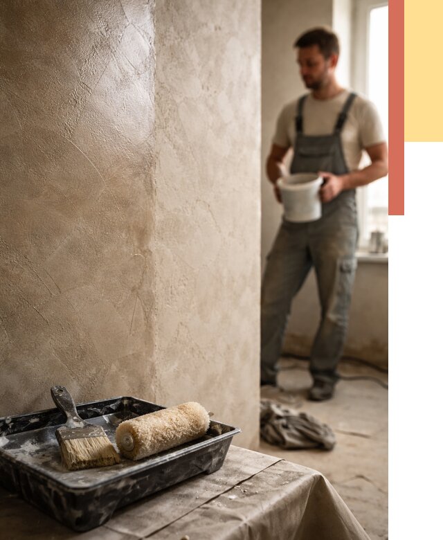 Нанесение воска на штукатурку в Азнакаево от 3592 руб. | Услуги ОТДЕЛОЧНИК-Знк