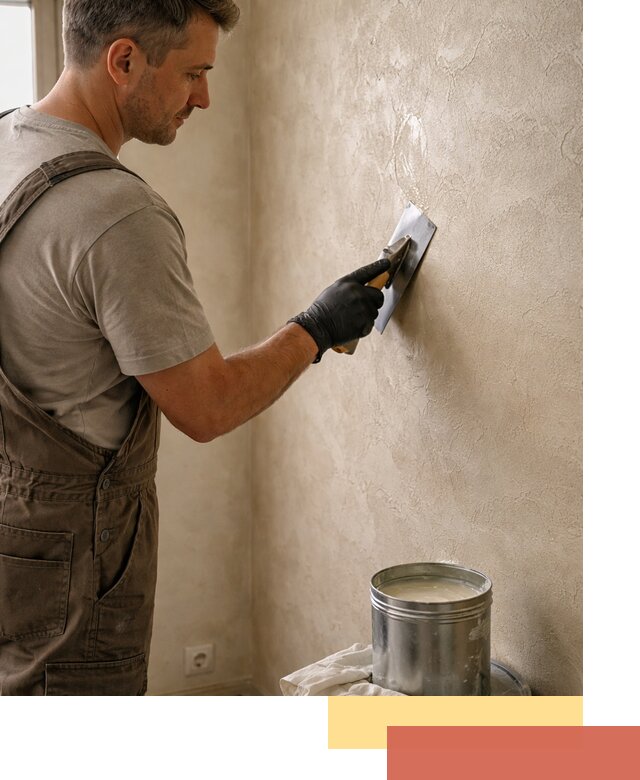 Нанесение воска на штукатурку в Азнакаево для защиты и блеска