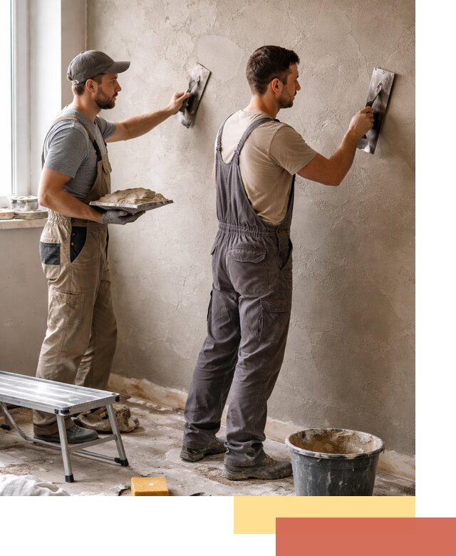 Ремонт декоративной штукатурки и восстановление фактуры в Азнакаево