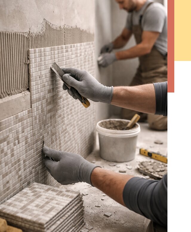 Облицовка стен мозаикой в Азнакаево от 3284 руб/м2 — укладка мозаики на стены | ОТДЕЛОЧНИК-Знк