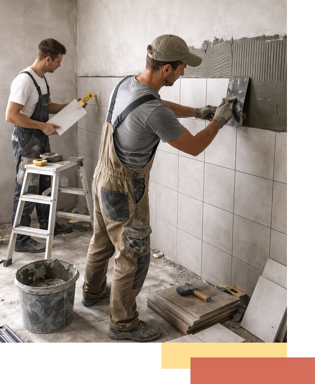 Укладка плитки на стены в Азнакаево профессионально и надежно