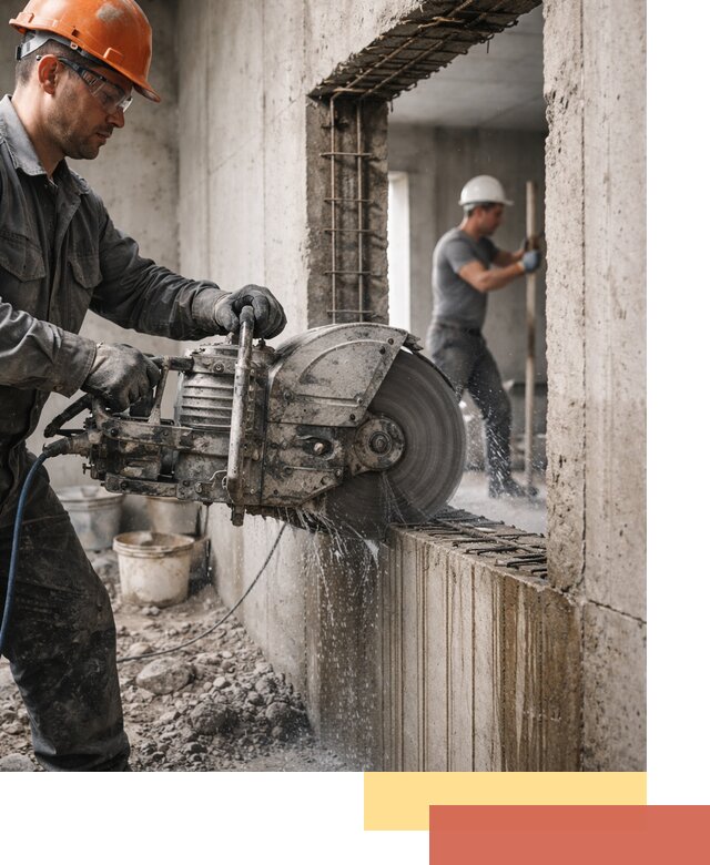 Алмазная резка проемов в Азнакаево быстро и точно