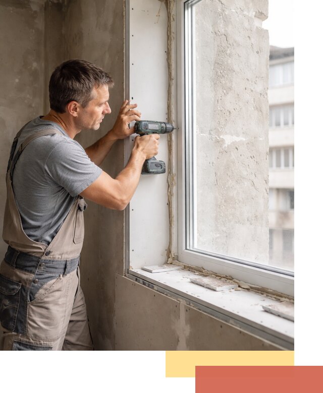 Монтаж гипсокартонных откосов в Азнакаево под ключ