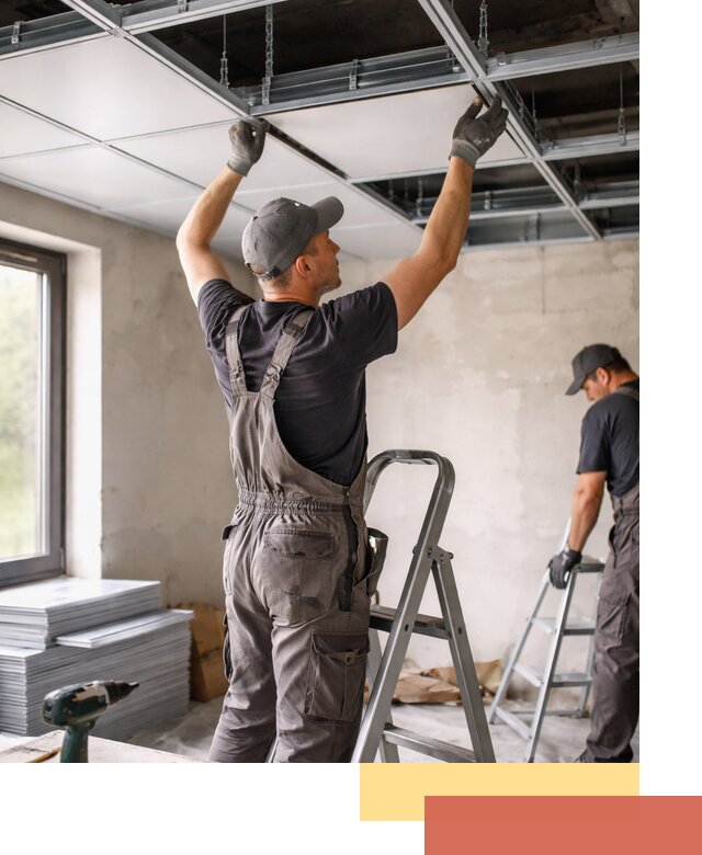 Монтаж кассетного потолка в Азнакаево качественно и быстро