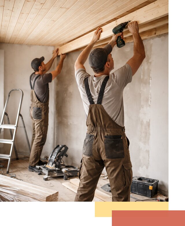 Монтаж потолка из вагонки в Азнакаево профессионально и аккуратно