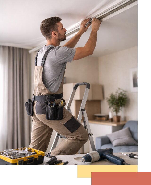 Ремонт натяжных потолков в Азнакаево — качественно и оперативно