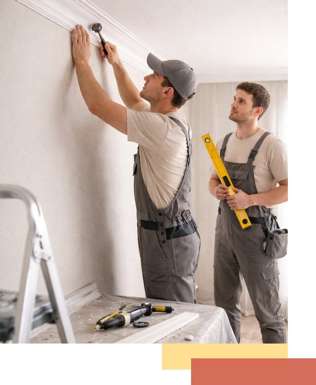 Монтаж потолочного плинтуса в Азнакаево качественно и быстро